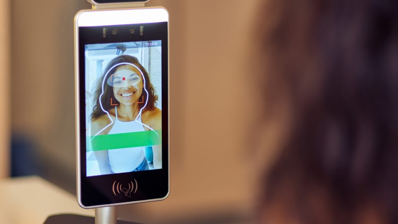 Biometria facial para credenciamento de eventos
