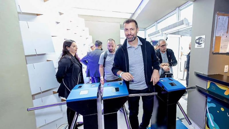Catracas para controle de acesso em eventos