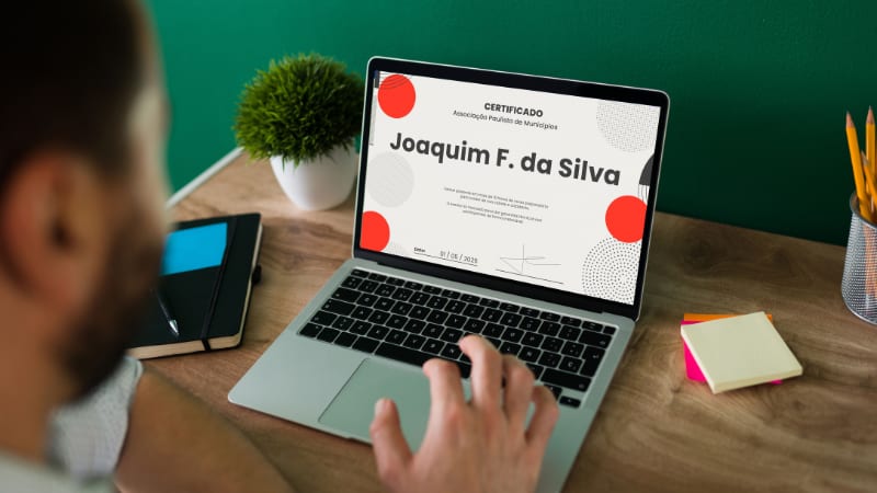Certificado digital para eventos