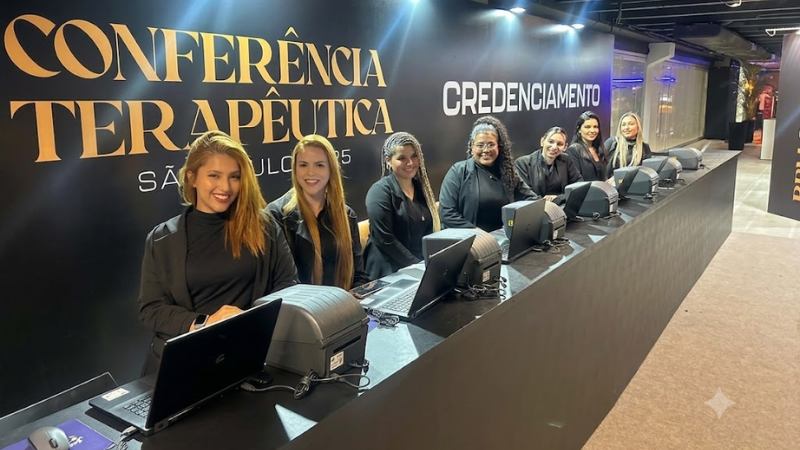 Credenciamento de eventos com tecnologia